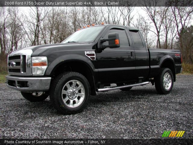 2008 Ford F350 Super Duty Lariat SuperCab 4x4 in Black