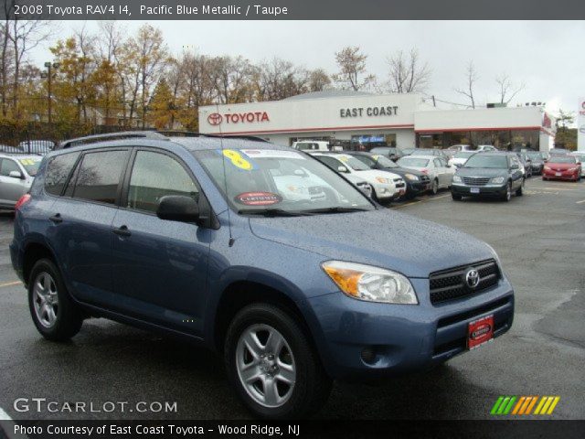 2008 Toyota RAV4 I4 in Pacific Blue Metallic