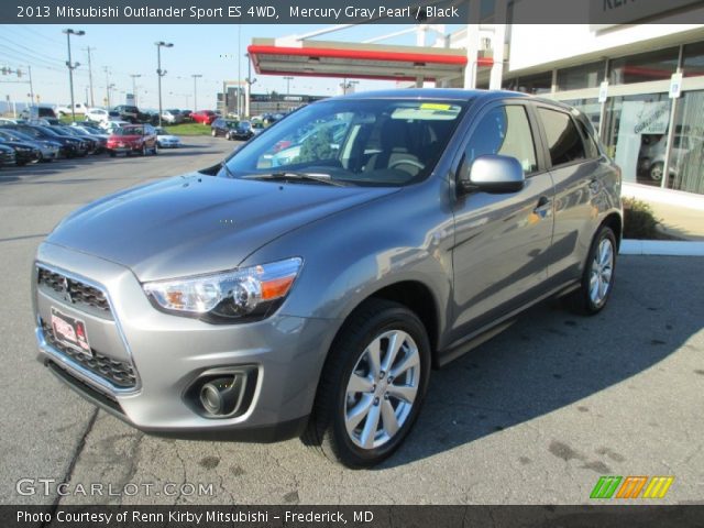 2013 Mitsubishi Outlander Sport ES 4WD in Mercury Gray Pearl