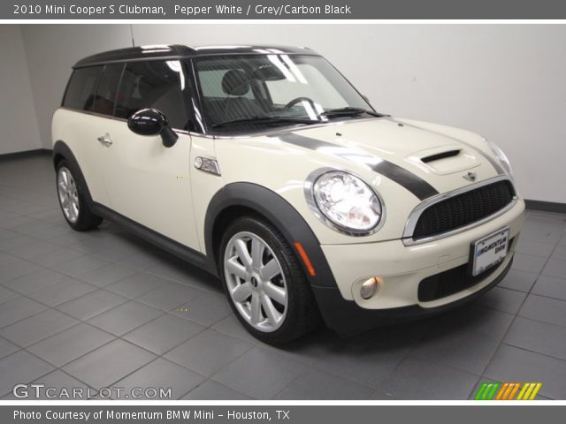 2010 Mini Cooper S Clubman in Pepper White