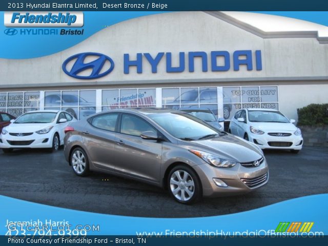 2013 Hyundai Elantra Limited in Desert Bronze
