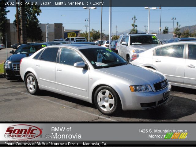 2002 Audi A4 1.8T Sedan in Light Silver Metallic