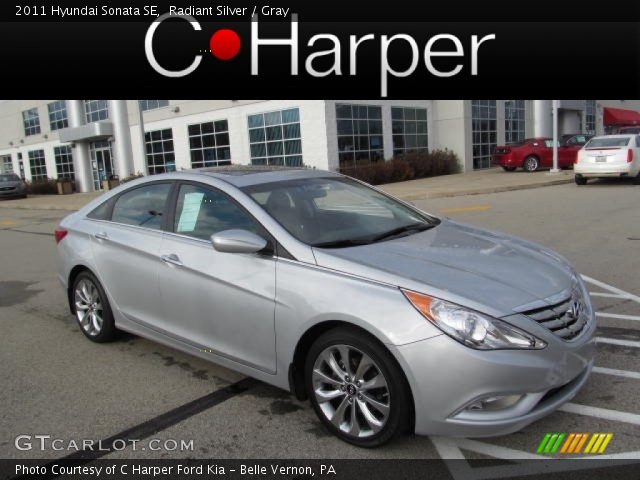 2011 Hyundai Sonata SE in Radiant Silver