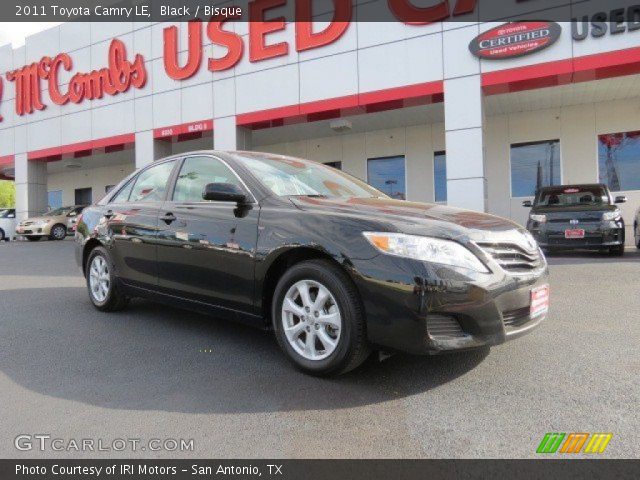 2011 Toyota Camry LE in Black