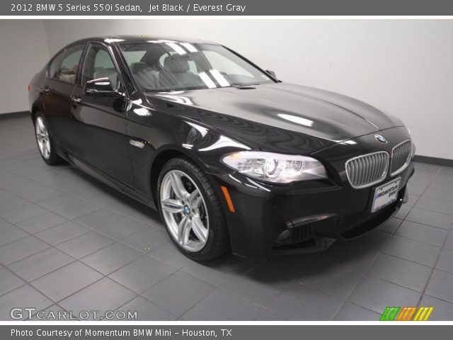 2012 BMW 5 Series 550i Sedan in Jet Black