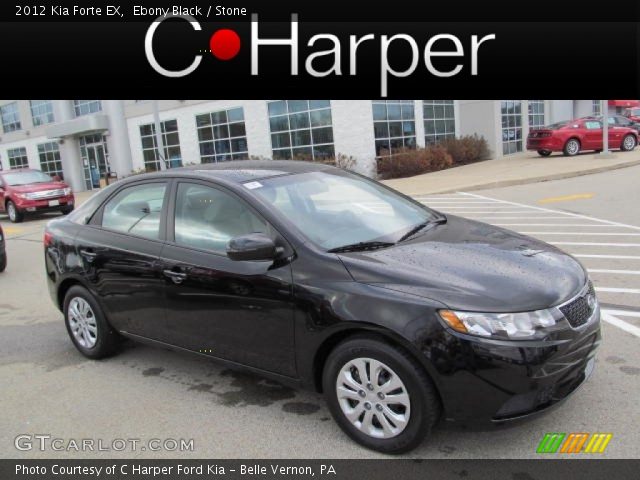 2012 Kia Forte EX in Ebony Black