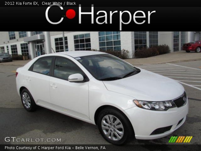 2012 Kia Forte EX in Clear White