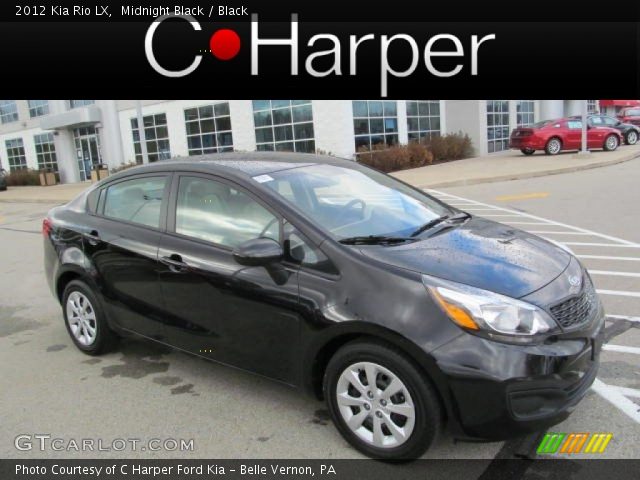 2012 Kia Rio LX in Midnight Black