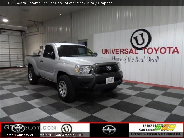 2012 Toyota Tacoma Regular Cab in Silver Streak Mica
