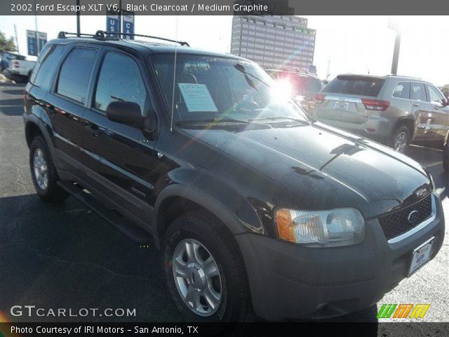 2002 Ford Escape XLT V6 in Black Clearcoat