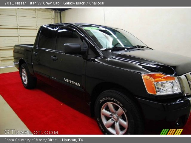 2011 Nissan Titan SV Crew Cab in Galaxy Black