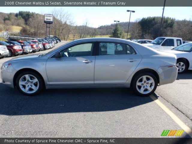 2008 Chevrolet Malibu LS Sedan in Silverstone Metallic