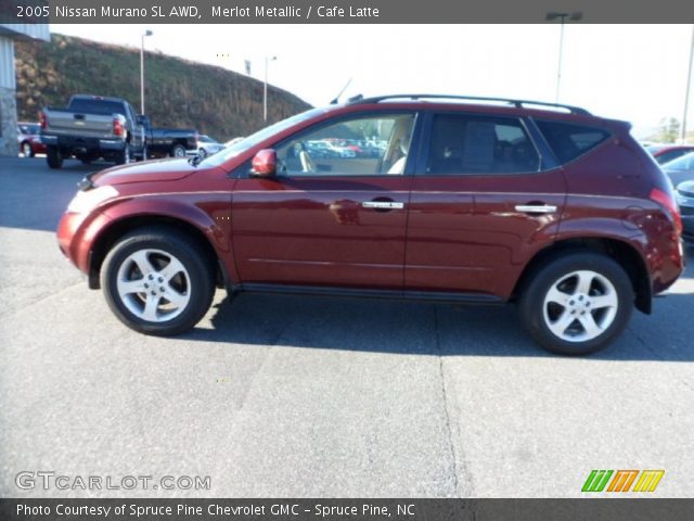 2005 Nissan Murano SL AWD in Merlot Metallic
