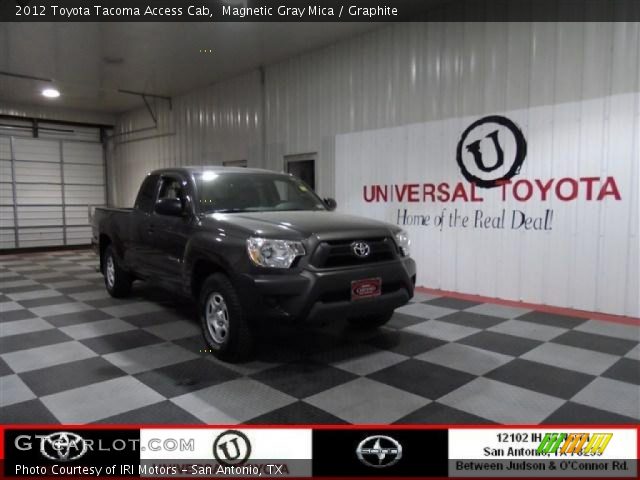 2012 Toyota Tacoma Access Cab in Magnetic Gray Mica