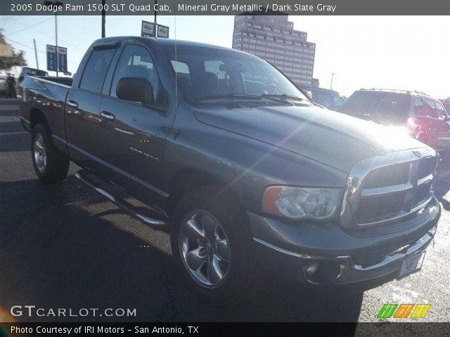 2005 Dodge Ram 1500 SLT Quad Cab in Mineral Gray Metallic