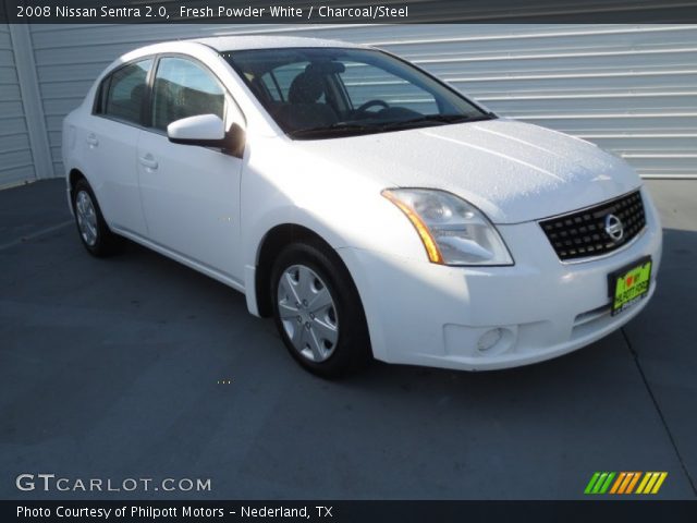 2008 Nissan Sentra 2.0 in Fresh Powder White