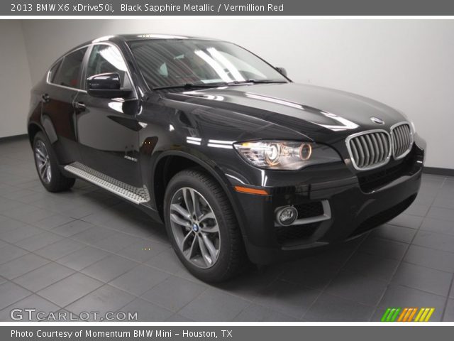 2013 BMW X6 xDrive50i in Black Sapphire Metallic