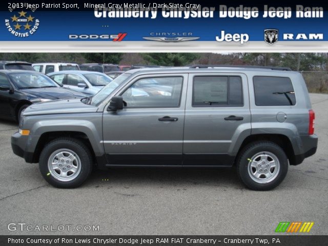 2013 Jeep Patriot Sport in Mineral Gray Metallic