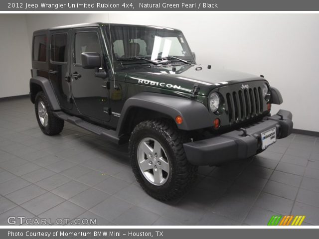 2012 Jeep Wrangler Unlimited Rubicon 4x4 in Natural Green Pearl