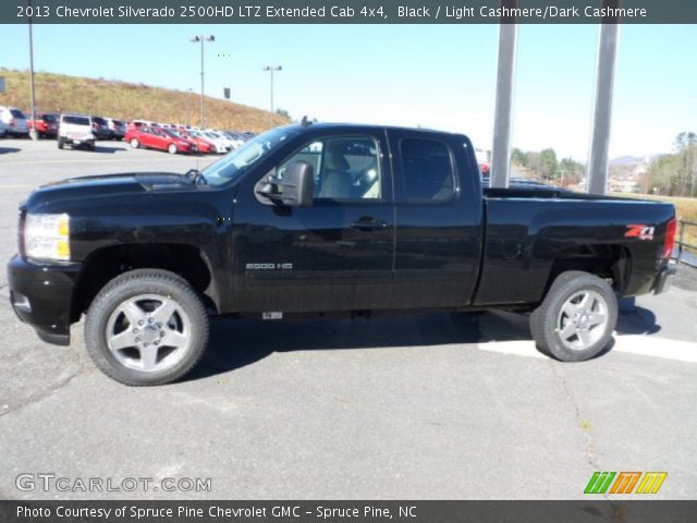 2013 Chevrolet Silverado 2500HD LTZ Extended Cab 4x4 in Black
