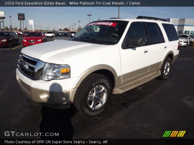2009 Ford Expedition Eddie Bauer in White Platinum Tri-Coat Metallic