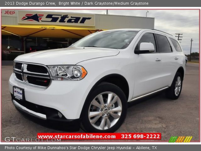 2013 Dodge Durango Crew in Bright White