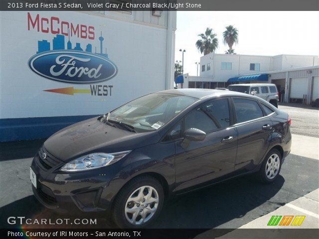 2013 Ford Fiesta S Sedan in Violet Gray