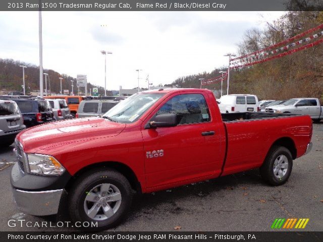 2013 Ram 1500 Tradesman Regular Cab in Flame Red