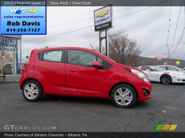 2013 Chevrolet Spark LT in Salsa (Red)