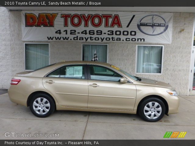 2010 Toyota Camry LE in Sandy Beach Metallic