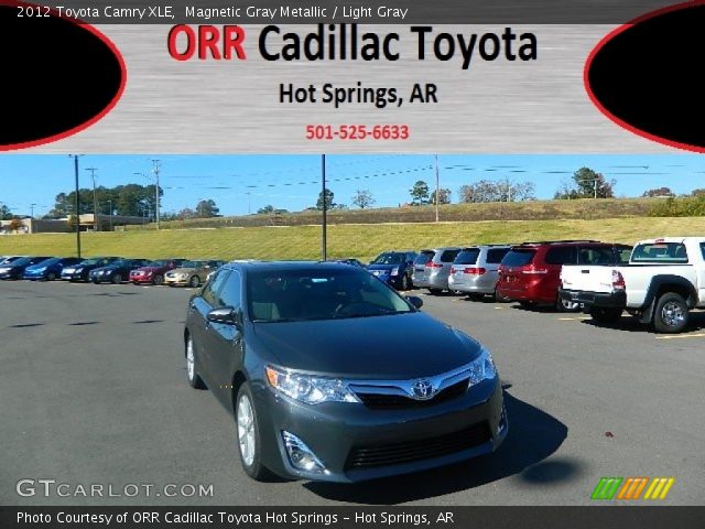 2012 Toyota Camry XLE in Magnetic Gray Metallic