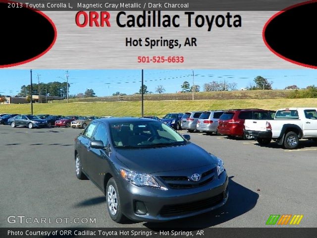 2013 Toyota Corolla L in Magnetic Gray Metallic