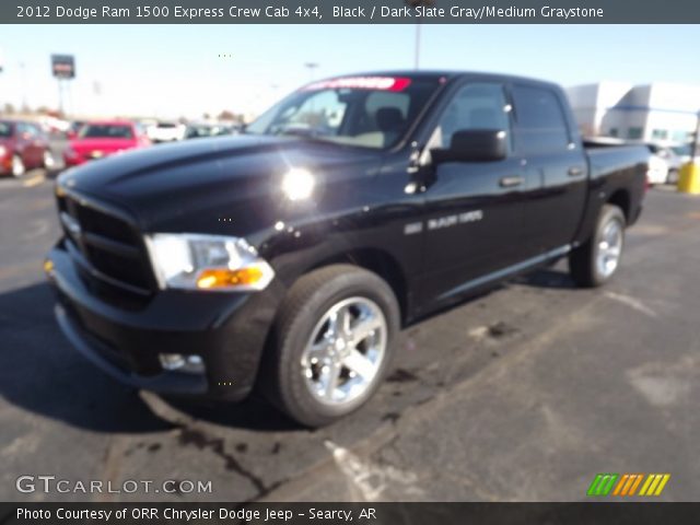 2012 Dodge Ram 1500 Express Crew Cab 4x4 in Black