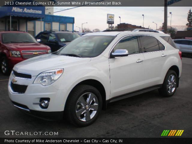 2013 Chevrolet Equinox LTZ in Summit White