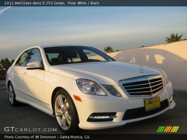 2013 Mercedes-Benz E 350 Sedan in Polar White