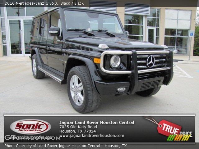 2010 Mercedes-Benz G 550 in Black