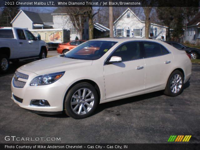 2013 Chevrolet Malibu LTZ in White Diamond Tricoat