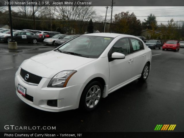 2010 Nissan Sentra 2.0 SR in Aspen White