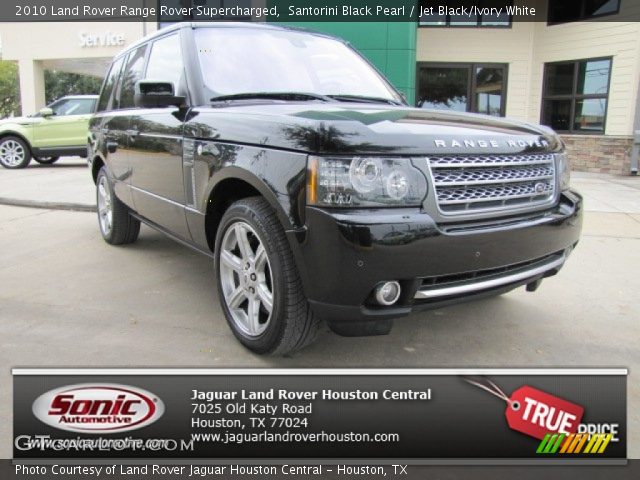 2010 Land Rover Range Rover Supercharged in Santorini Black Pearl