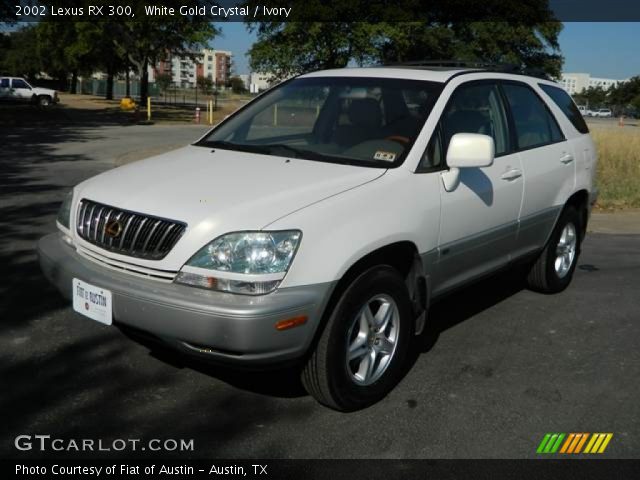 2002 Lexus RX 300 in White Gold Crystal