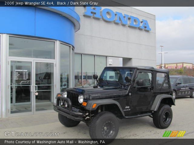 2006 Jeep Wrangler SE 4x4 in Black