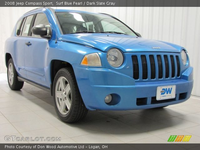 2008 Jeep Compass Sport in Surf Blue Pearl