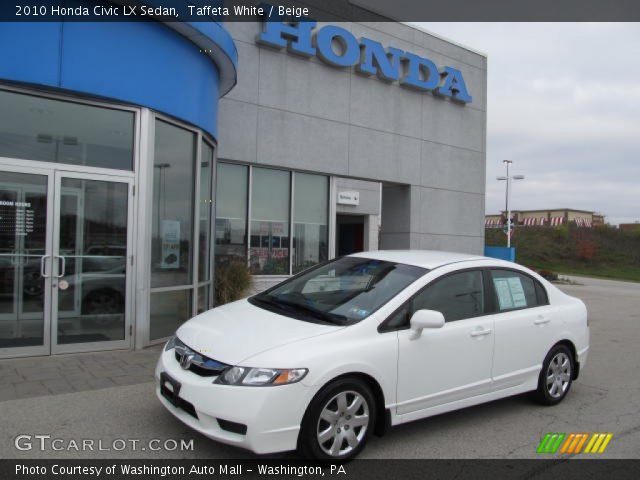 2010 Honda Civic LX Sedan in Taffeta White