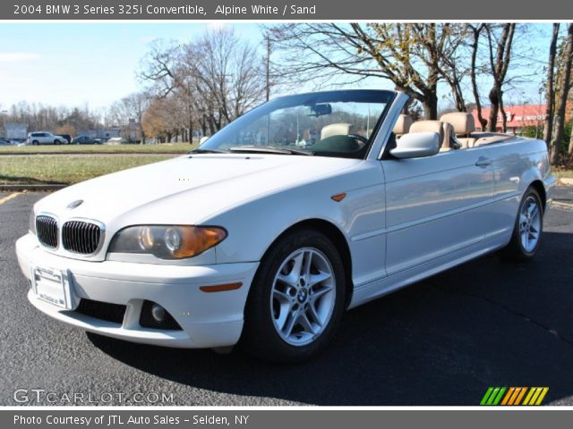 2004 BMW 3 Series 325i Convertible in Alpine White