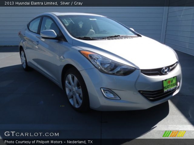 2013 Hyundai Elantra Limited in Silver