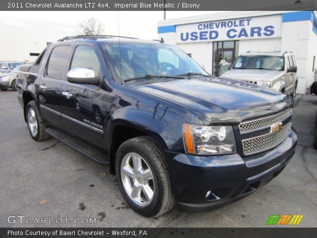 2011 Chevrolet Avalanche LTZ 4x4 in Imperial Blue Metallic