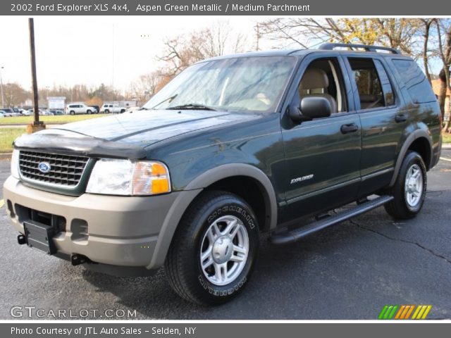 2002 Ford Explorer XLS 4x4 in Aspen Green Metallic