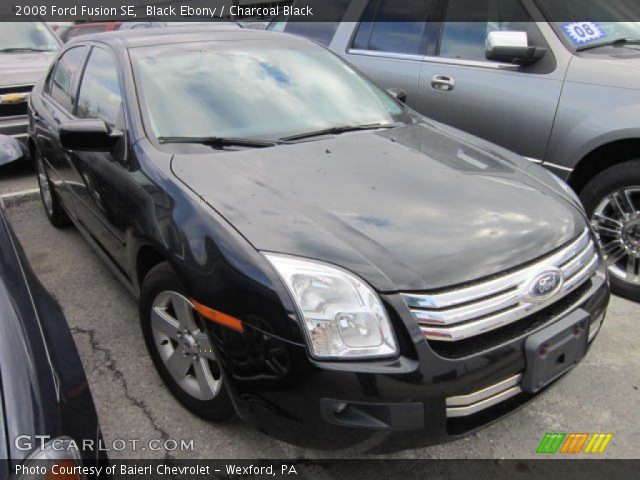 2008 Ford Fusion SE in Black Ebony