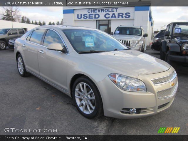 2009 Chevrolet Malibu LTZ Sedan in Gold Mist Metallic