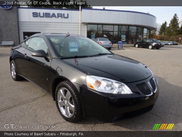 2008 Pontiac G6 GT Coupe in Black